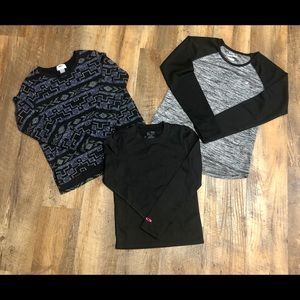 🌵 3 for $15 🌵 Girls Long Sleeved Shirts Lot of 3